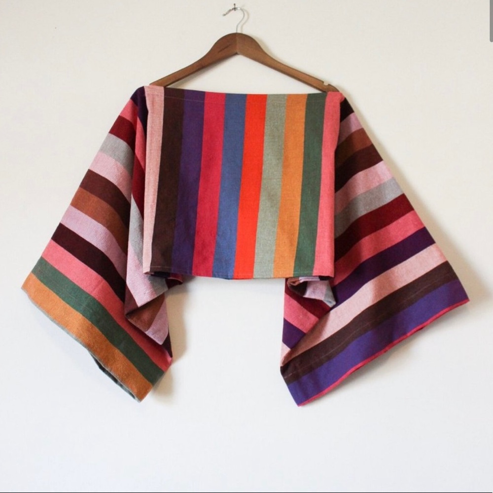 Oaxacan Rainbow Top -  Technicolor